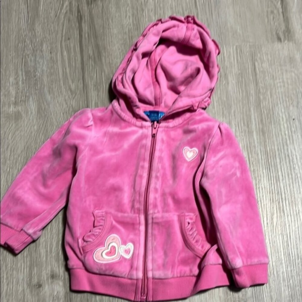 Pink Heart Kids Hoodie